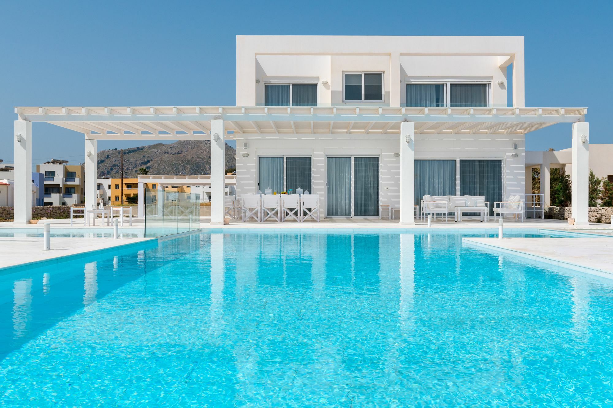Maria & Nada Beachfront Villas Kolymbia Eksteriør billede